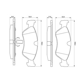 BOSCH Sada brzdových doštiček 0 986 491 900_thumb5