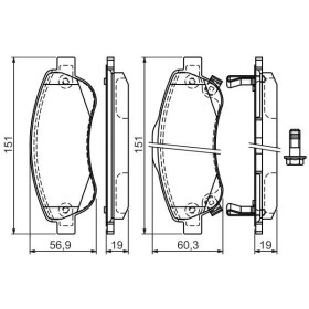 BOSCH Sada brzdových doštiček 0 986 494 379_thumb7