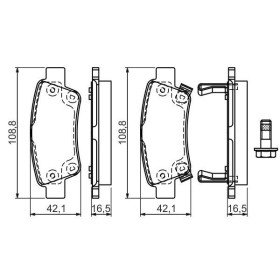 BOSCH Sada brzdových doštiček 0 986 494 329_thumb7