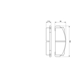 BOSCH Sada brzdových doštiček 0 986 460 736_thumb5