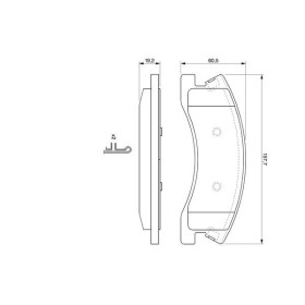 BOSCH Sada brzdových doštiček 0 986 424 823_thumb5