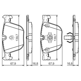 BOSCH Sada brzdových doštiček 0 986 494 294_thumb7