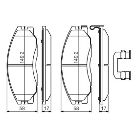 BOSCH Sada brzdových doštiček 0 986 494 650_thumb7