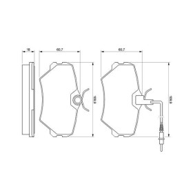 BOSCH Sada brzdových doštiček 0 986 424 217_thumb5