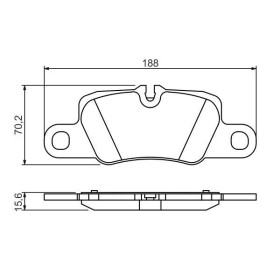 BOSCH Sada brzdových doštiček 0 986 494 431_thumb7