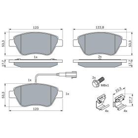 BOSCH Sada brzdových doštiček 0 986 494 113_thumb5