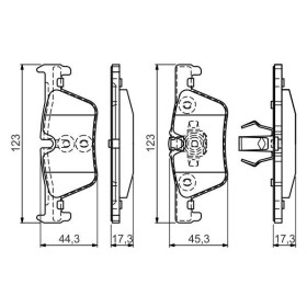 BOSCH Sada brzdových doštiček 0 986 494 554_thumb7