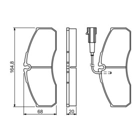 BOSCH Sada brzdových doštiček 0 986 494 278_thumb7