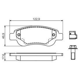 BOSCH Sada brzdových doštiček 0 986 494 606_thumb7