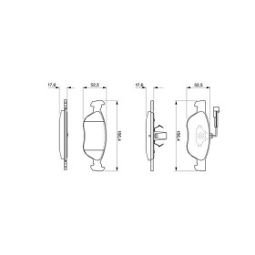 BOSCH Sada brzdových doštiček 0 986 424 510_thumb5