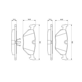 BOSCH Sada brzdových doštiček 0 986 469 960_thumb7