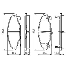 BOSCH Sada brzdových doštiček 0 986 494 853_thumb7