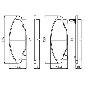 BOSCH Sada brzdových doštiček 0 986 494 853_thumb8