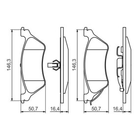 BOSCH Sada brzdových doštiček 0 986 424 816_thumb7