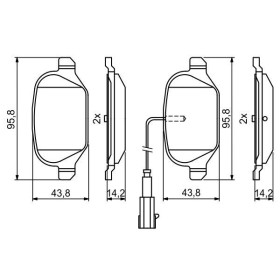 BOSCH Sada brzdových doštiček 0 986 494 779_thumb7