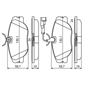 BOSCH Sada brzdových doštiček 0 986 494 851_thumb7