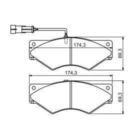 BOSCH Sada brzdových doštiček 0 986 494 193_thumb5