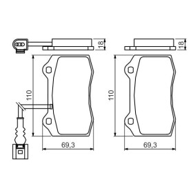 BOSCH Sada brzdových doštiček 0 986 494 367_thumb7