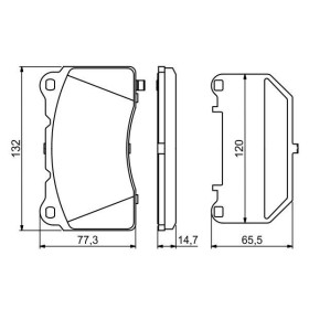 BOSCH Sada brzdových doštiček 0 986 494 880_thumb7