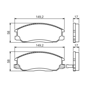 BOSCH Sada brzdových doštiček 0 986 424 729_thumb5