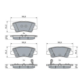 BOSCH Sada brzdových doštiček 0 986 424 959_thumb5