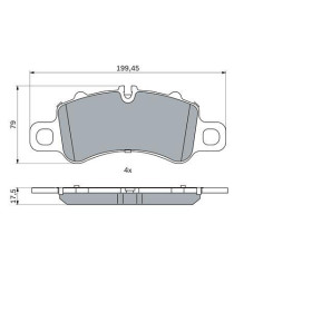 BOSCH Sada brzdových doštiček 0 986 424 847_thumb5