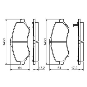 BOSCH Sada brzdových doštiček 0 986 494 493_thumb5