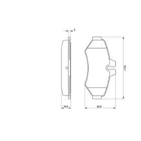 BOSCH Sada brzdových doštiček 0 986 424 516_thumb7