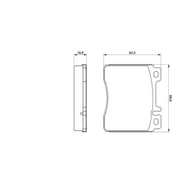 BOSCH Sada brzdových doštiček 0 986 460 976_thumb7