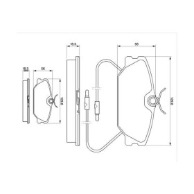 BOSCH Sada brzdových doštiček 0 986 469 191_thumb5