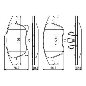 BOSCH Sada brzdových doštiček 0 986 494 837_thumb7