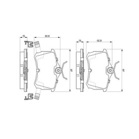 BOSCH Sada brzdových doštiček 0 986 424 661_thumb5