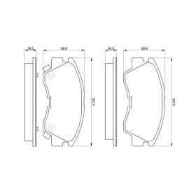 BOSCH Sada brzdových doštiček 0 986 460 978_thumb5