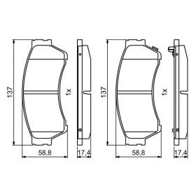 BOSCH Sada brzdových doštiček 0 986 494 860_thumb7