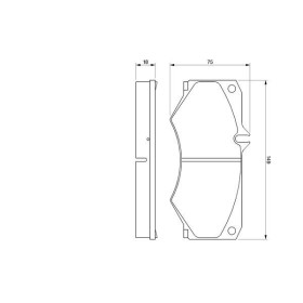 BOSCH Sada brzdových doštiček 0 986 467 841_thumb5