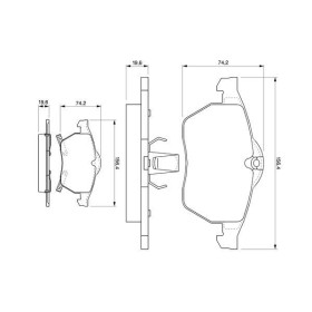 BOSCH Sada brzdových doštiček 0 986 424 488_thumb5