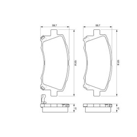 BOSCH Sada brzdových doštiček 0 986 424 700_thumb5