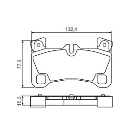 BOSCH Sada brzdových doštiček 0 986 494 205_thumb5