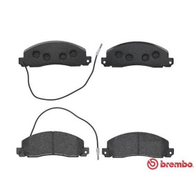 BREMBO Sada brzdových doštiček P68 006_thumb2