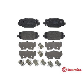 BREMBO Sada brzdových doštiček P11 032_thumb2