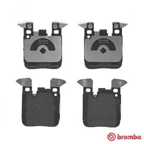 BREMBO Sada brzdových doštiček P06 087_thumb3