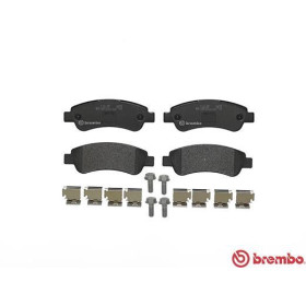 BREMBO Sada brzdových doštiček P61 091_thumb2