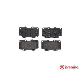 BREMBO Sada brzdových doštiček P83 151_thumb2