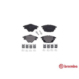 BREMBO Sada brzdových doštiček P61 124_thumb2