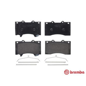 BREMBO Sada brzdových doštiček P56 081_thumb2