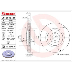 BREMBO Brzdový kotouč větraný Ø305mm 09.6843.21_thumb2