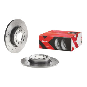 BREMBO Brzdový kotouč děrovaný Ø278mm 08.9364.2X_thumb2