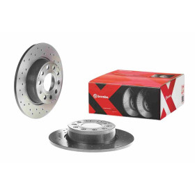 BREMBO Brzdový kotouč děrovaný Ø272mm 08.B413.1X_thumb2