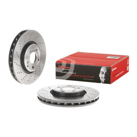 BREMBO Brzdový kotouč děrované/vnitřně chladené Ø322mm 09.B742.51_thumb2