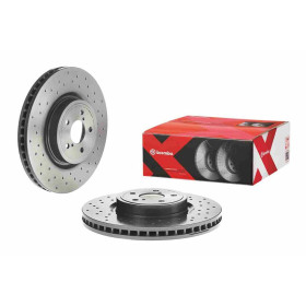 BREMBO Brzdový kotouč děrované/vnitřně chladené Ø316mm 09.A870.1X_thumb2